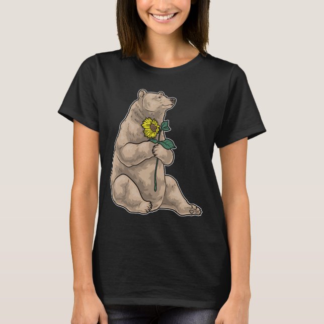 Camiseta Girassol Urso (Frente)