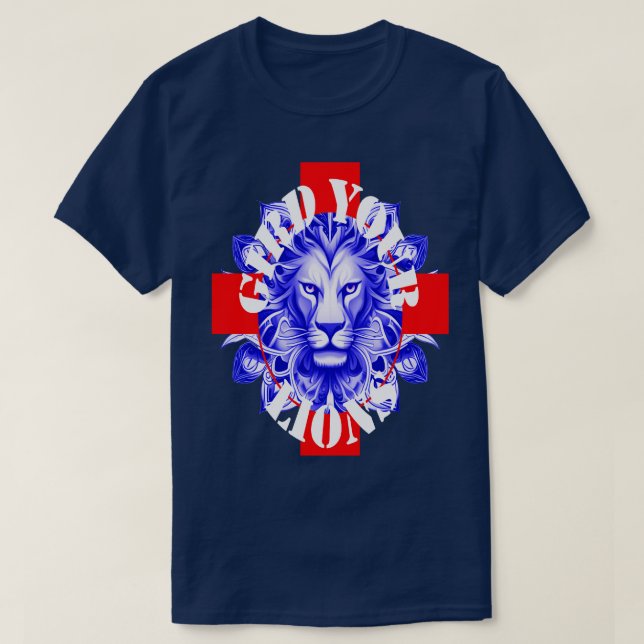 Camiseta Gird Your Lions England Treinador Diversão Idiom W (Frente do Design)
