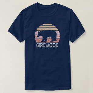 Camiseta Girdwood Alaska - Urso Retroativo