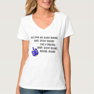 Camiseta Gire-me em Dreidel T-Shirt
