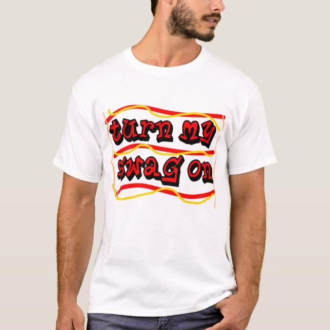 Camiseta gire meus ganhos sobre (Frente)