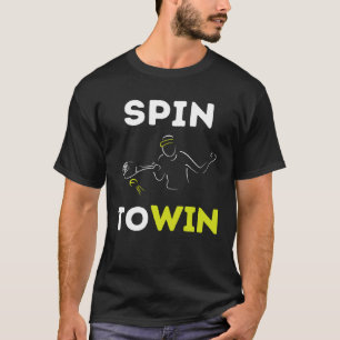 Camiseta Gire para o jogador de tênis Win