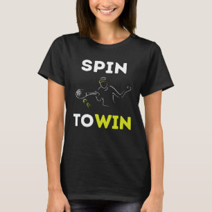 Camiseta Gire para o jogador de tênis Win