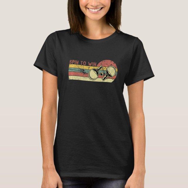 Camiseta Gire para Win Ping Pong Mesa 1 (Frente)