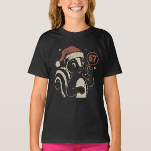 Camiseta gíria da geração alfa 67 natal Gambá