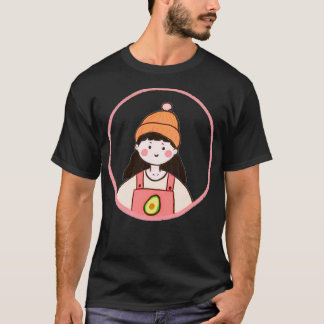 Camiseta Girl Avocado Vintage SA