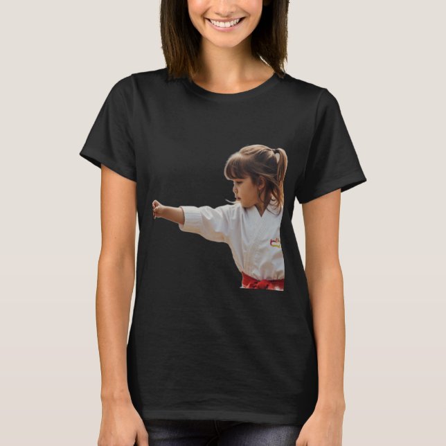 Camiseta girl martial arts (Frente)