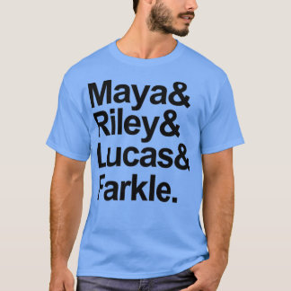 Camiseta Girl Meets World characters