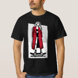 Camiseta Girl on a Skateboard