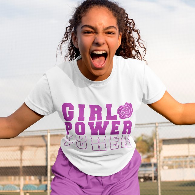 Camiseta Girl Power (Criador carregado)