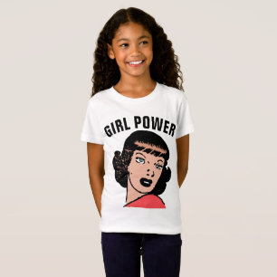 Camiseta GIRL POWER Girls Retro T-shirts