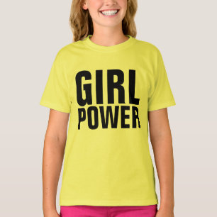 Camiseta GIRL POWER Kids Girls T-shirts