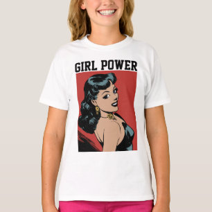 Camiseta GIRL POWER Retro Girls T-shirts