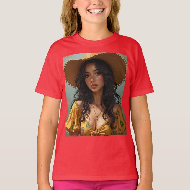 CAMISETA GIRL STYLE  (Frente)
