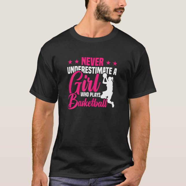 Camiseta Girl Who Plays Basketball (Frente)