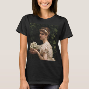 Camiseta Girl With Pea Blossoms (por Edward Poynter)