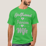 Camiseta Girlfriend fiancee wife<br><div class="desc">Girlfriend fiancee wife .Check out our Bachelor Party t shirt selection for the very best in unique or custom,  handmade pieces from our clothing shops.</div>