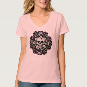Camiseta Girlie Vintage Skull