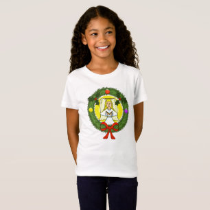 Camiseta Girls Angel Holiday T Shirt