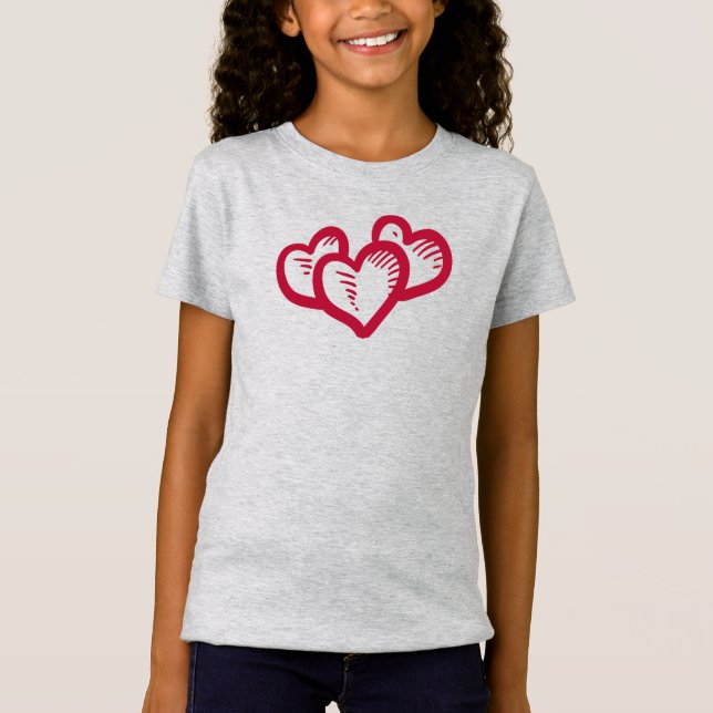Camiseta Girls Basball Tee (Frente)
