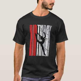 Camiseta Girls Birthday Red Youth Rhythmtics Gymnastics Sil