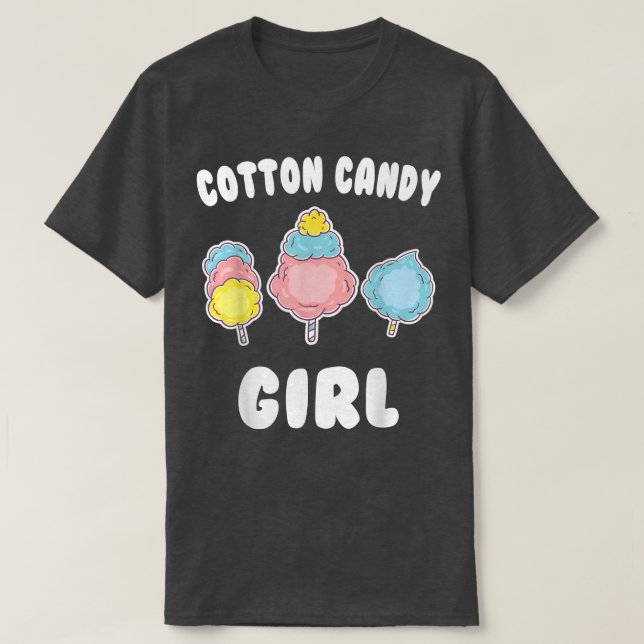 Camiseta Girls Candy Cute Dessert Divertido (Frente do Design)