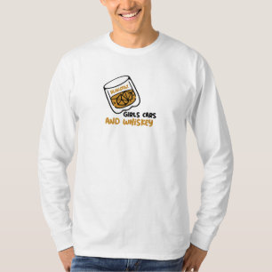 Camiseta Girls Cars e Whiskey Blakgraz