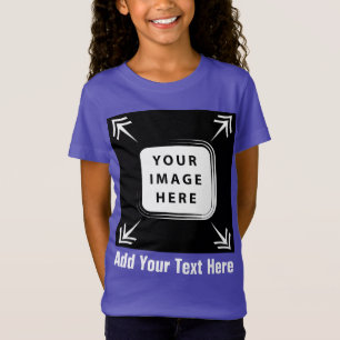 Camiseta Girls Clothing Adicionar Imagem Modelo de Fotograf
