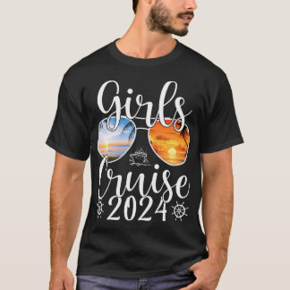 Camiseta Girls Cruise 2024 Girls Cruise Trip 2024 Vacation
