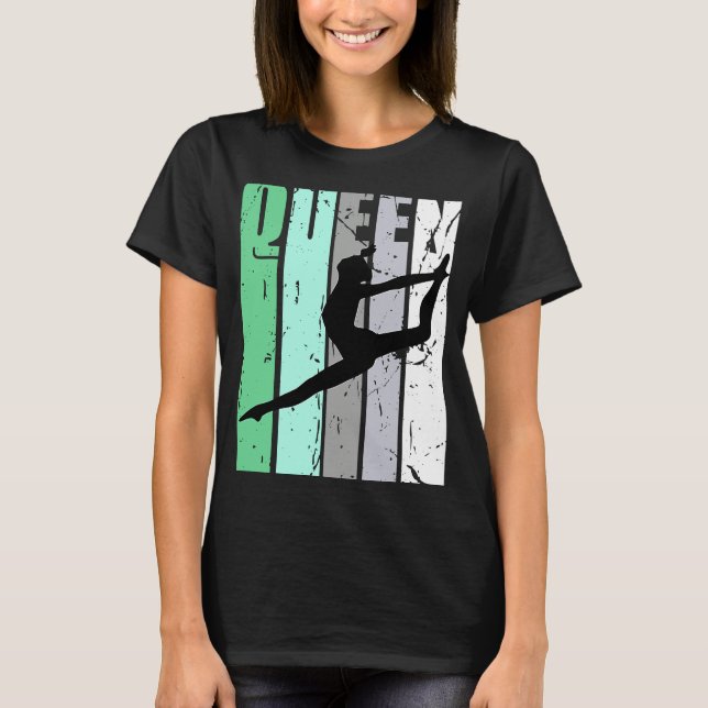 Camiseta Girls Dance Queen Dance Retro Graphic Motivate (Frente)