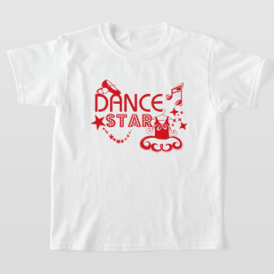Camiseta Girls Dance Star Raglan