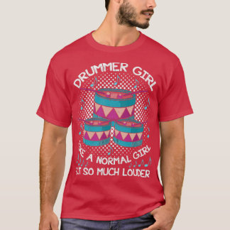 Camiseta Girls Drummer Adoram Drumpers