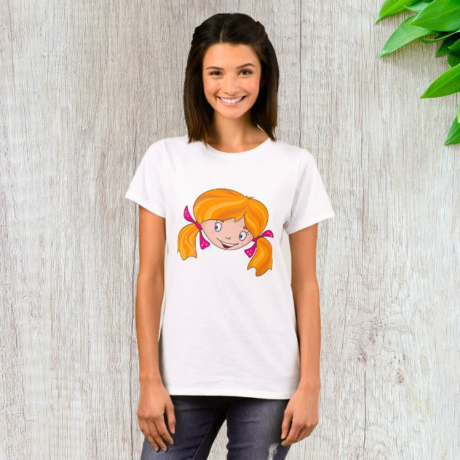 Camiseta Girls Face (Criador carregado)