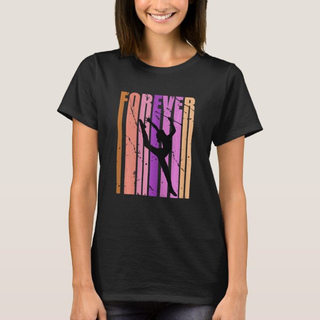 Camiseta Girls Forever Retro Rhythmic Gymnastics Coach Quot (Frente)