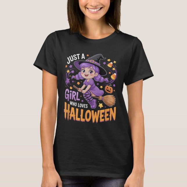 Camiseta Girls Halloween (Frente)