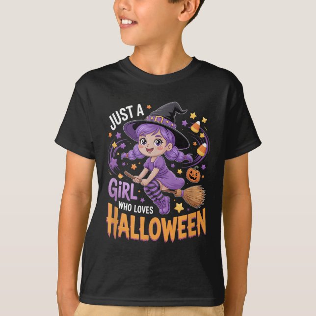 Camiseta Girls Halloween (Frente)
