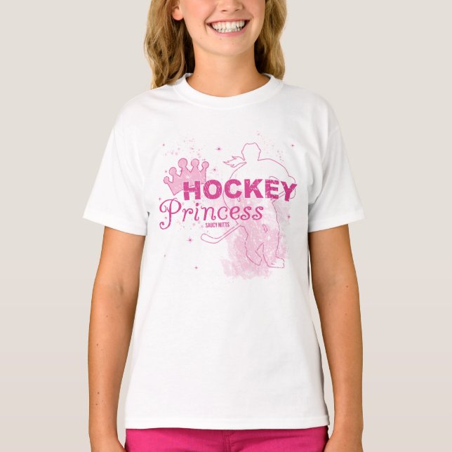 Camiseta Girls Hockey Princess (Frente)