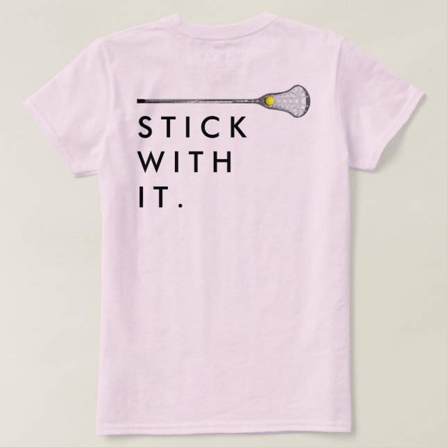 Camiseta Girls Lacrosse (Verso do Design)