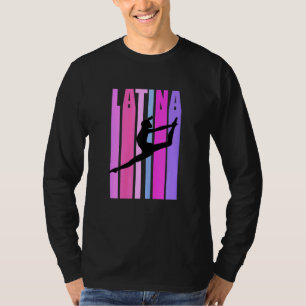 Camiseta Girls Latina Gymnastics Dançarina Ret