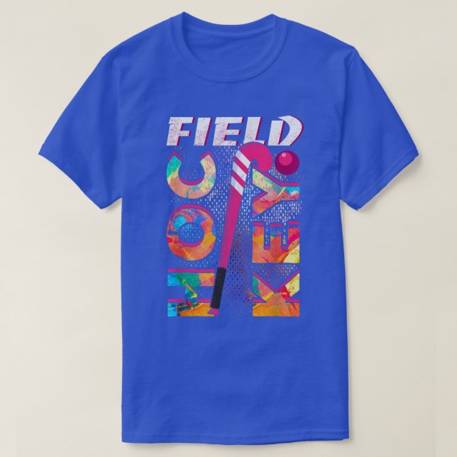Camiseta Girls Love Field Hockey Fun Birthday Gifts  (Frente do Design)