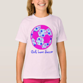 Camiseta Girls Love Soccer