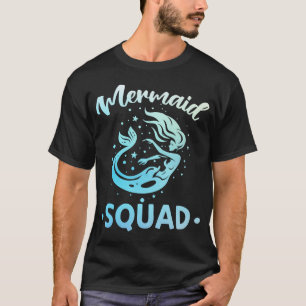 Camiseta Girls Mermaid Squad