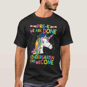 Camiseta Girls Pre K Graduação Magical Unicorn 2