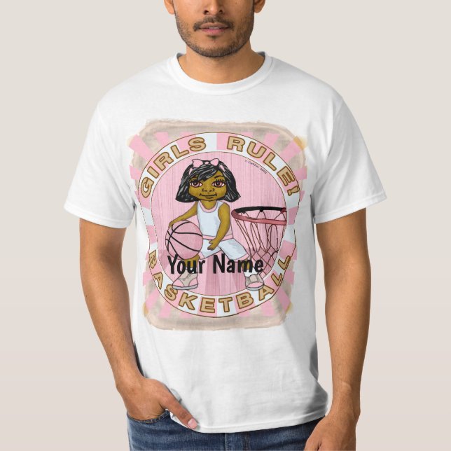 Camiseta Girls Rules Basball (Frente)