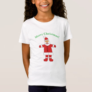 Camiseta Girls Santa Nice List T-Shirt