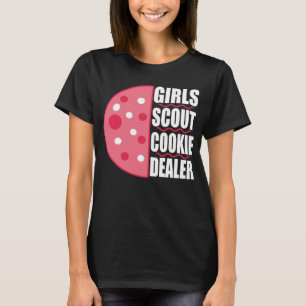 Camiseta Girls Scout Cookie Dealer para Cookie Lovers e Ba