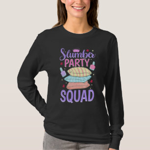 Camiseta Girls Slumber P Y Squad Sleepover Pajama Unhas & M