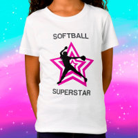 Girls Softball Superstar Pitcher