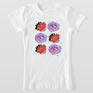 Camiseta Girls T-Shirt Flowers