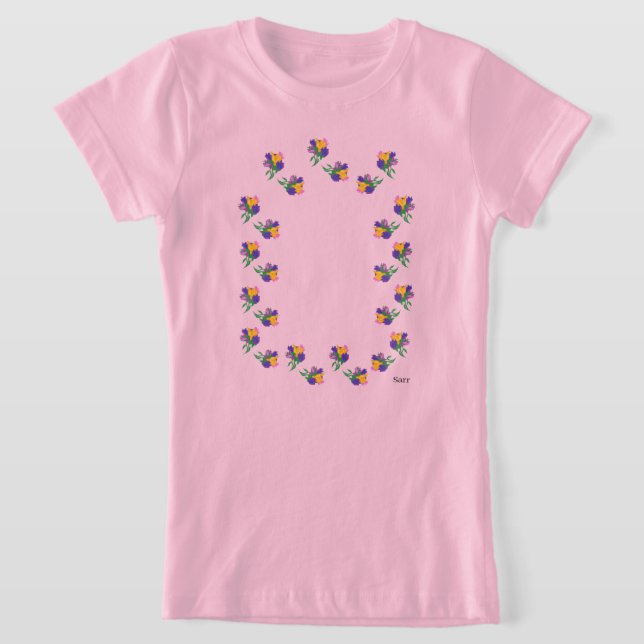 Camiseta Girls T-Shirt : Tulips (Postura )